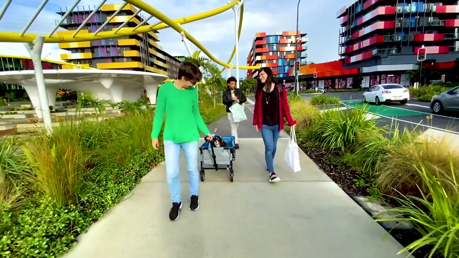 Making my way downtown